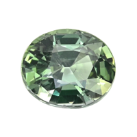 1.02 Ct. Green Sapphire from Madagascar Video