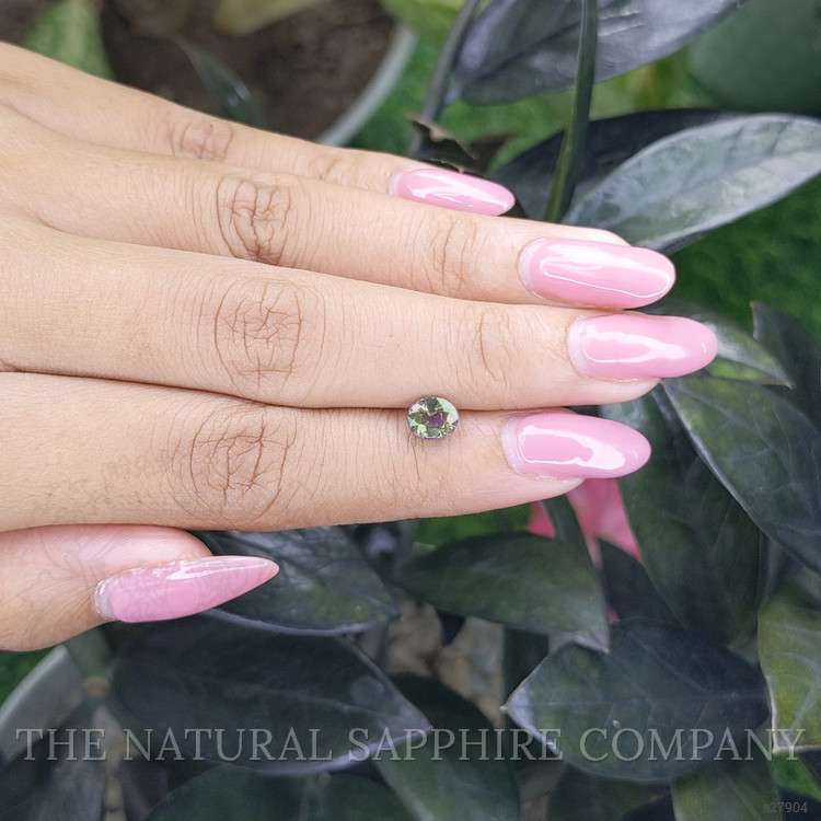 1.02 Ct. Green Sapphire from Madagascar