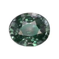 1.00 Ct. Bluish Green Sapphire from Madagascar Video