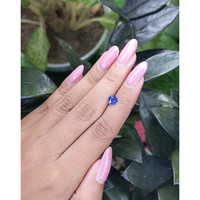 0.77 Ct. Blue Sapphire from Ceylon (Sri Lanka) Life Style