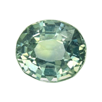 0.83 Ct. Bluish Green Sapphire from Madagascar Video