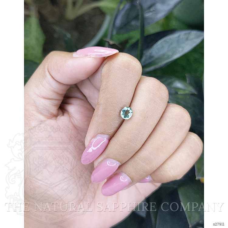 0.83 Ct. Bluish Green Sapphire from Madagascar