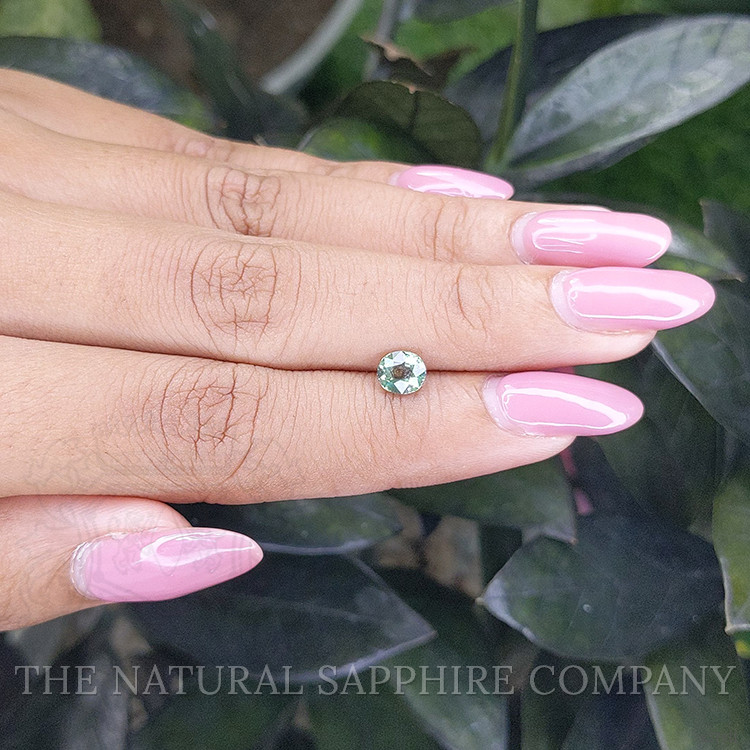 0.83 Ct. Bluish Green Sapphire from Madagascar