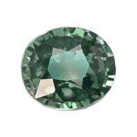 0.95 Ct. Bluish Green Sapphire from Madagascar Video