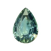 1.43 Ct. Bluish Green Sapphire from Madagascar Video