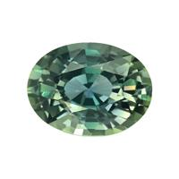 1.20 Ct. Bluish Green Sapphire from Madagascar Video