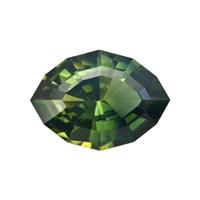 1.29 Ct. Yellowish Green Sapphire from Australia Video