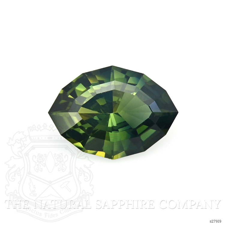 1.29 Ct. Yellowish Green Sapphire from Australia