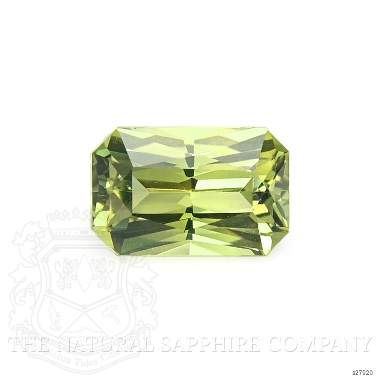 1.06 Ct. Yellowish Green Sapphire from Madagascar