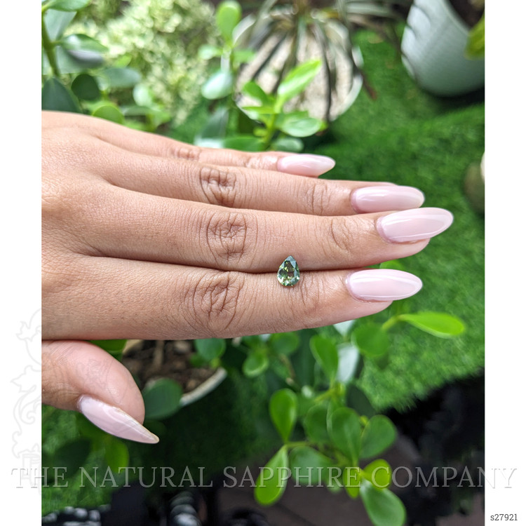 1.03 Ct. Green Sapphire from Madagascar
