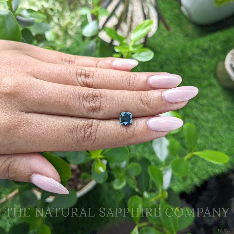 1.54 Ct. Greenish Blue Sapphire from Madagascar