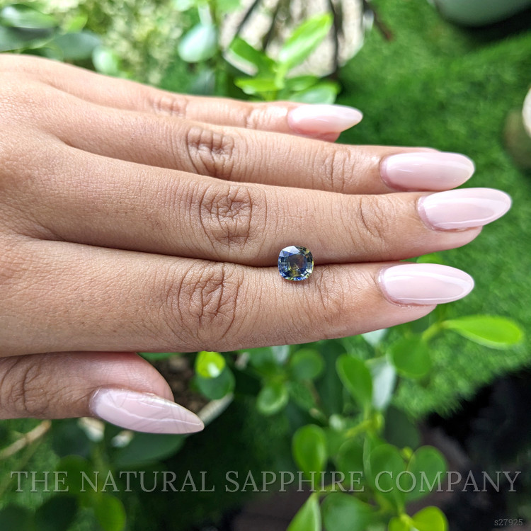 1.17 Ct. Bi Color Sapphire from Ceylon (Sri Lanka)