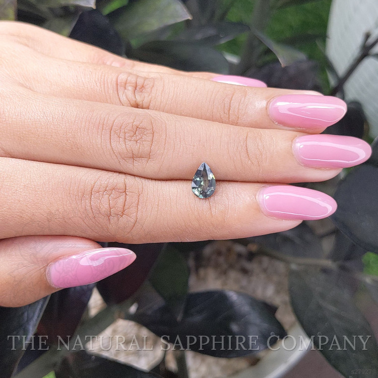 1.06 Ct. Bluish Green Sapphire from Madagascar