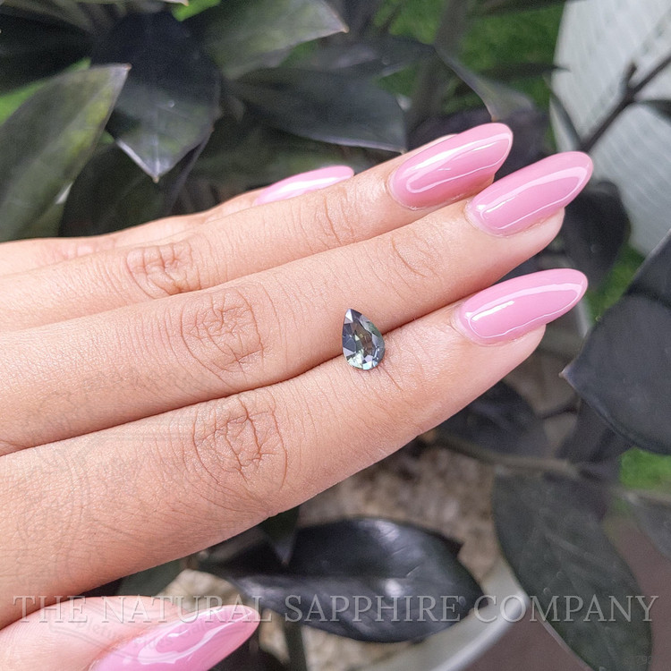 1.06 Ct. Bluish Green Sapphire from Madagascar