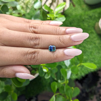 1.49 Ct. Bi Color Sapphire from Madagascar Life Style