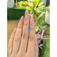 1.39 Ct. Blue Sapphire from Ceylon (Sri Lanka) Life Style