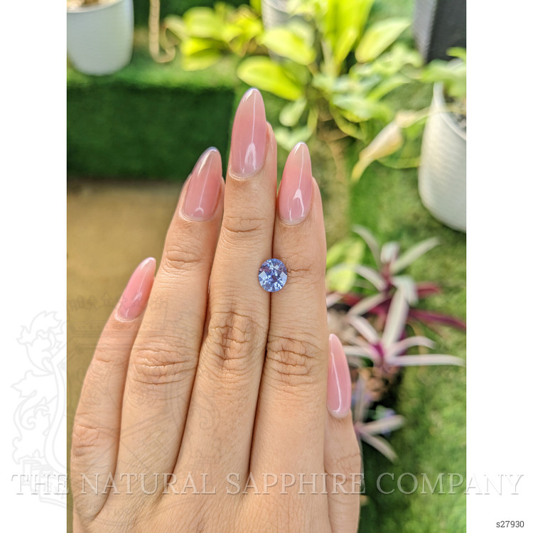 1.39 Ct. Blue Sapphire from Ceylon (Sri Lanka)