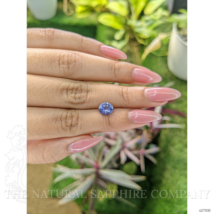 1.39 Ct. Blue Sapphire from Ceylon (Sri Lanka)