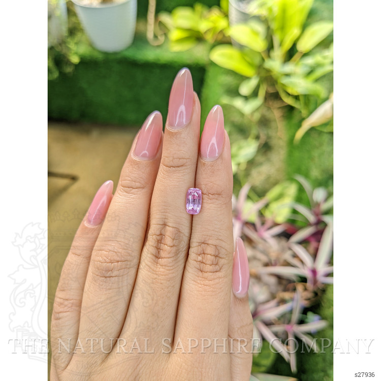 2.00 Ct. Purplish Pink Sapphire from Ceylon (Sri Lanka)