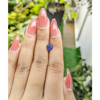 1.23 Ct. Blue Sapphire from Ceylon (Sri Lanka) Life Style