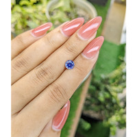 1.12 Ct. Blue Sapphire from Ceylon (Sri Lanka) Life Style