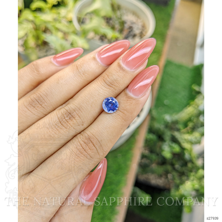 1.90 Ct. Blue Sapphire from Ceylon (Sri Lanka)