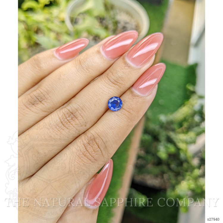 1.25 Ct. Blue Sapphire from Ceylon (Sri Lanka)