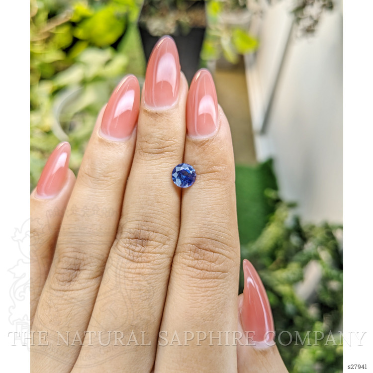 1.27 Ct. Blue Sapphire from Ceylon (Sri Lanka)