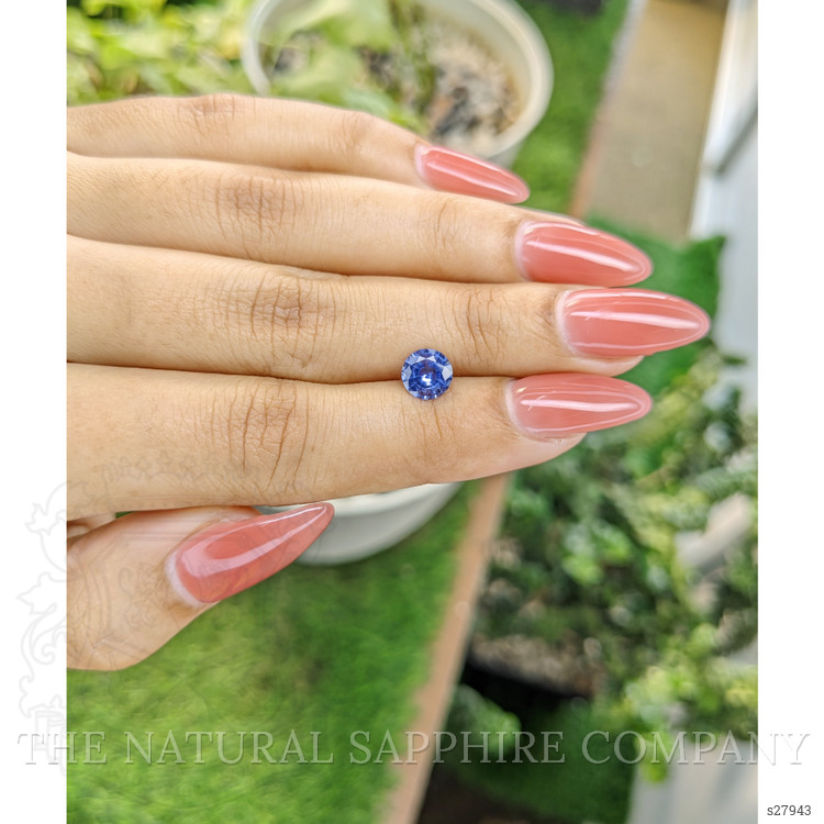 1.10 Ct. Blue Sapphire from Ceylon (Sri Lanka)