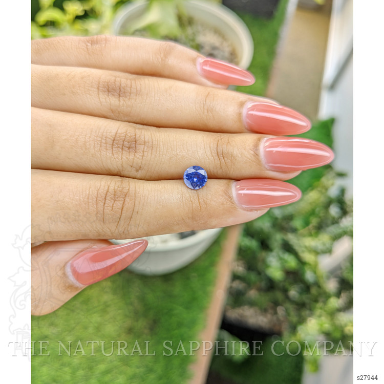 1.13 Ct. Blue Sapphire from Ceylon (Sri Lanka)