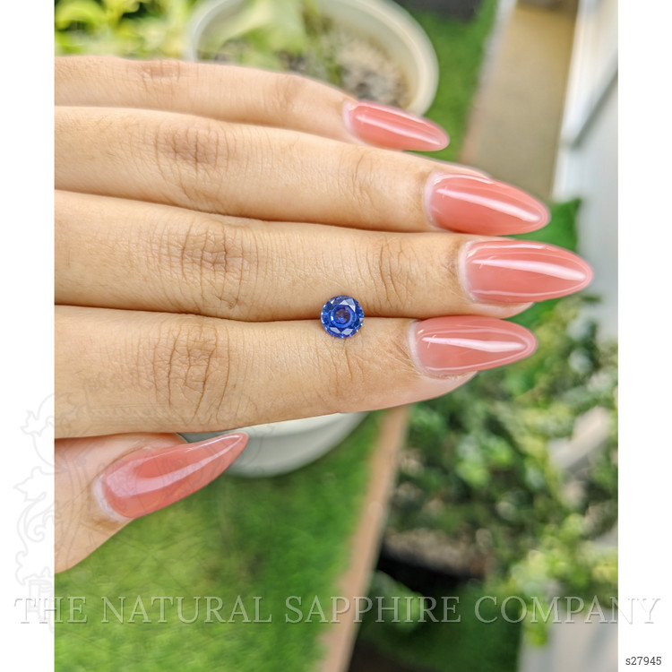 1.05 Ct. Blue Sapphire from Ceylon (Sri Lanka)