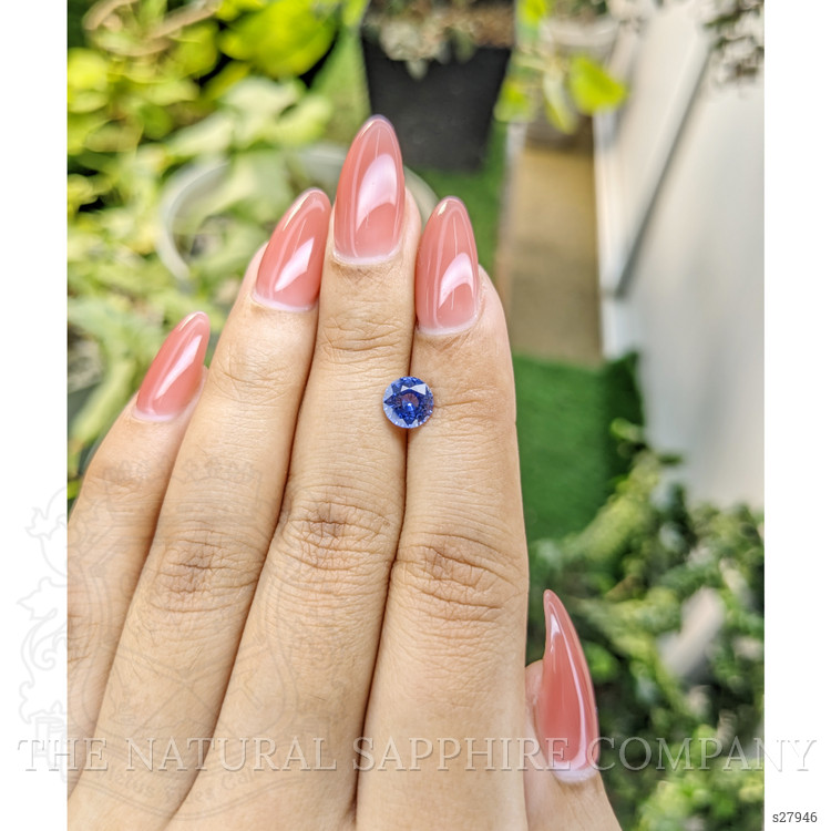 1.25 Ct. Blue Sapphire from Ceylon (Sri Lanka)