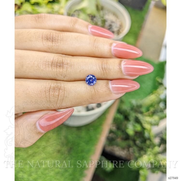 1.17 Ct. Blue Sapphire from Ceylon (Sri Lanka)