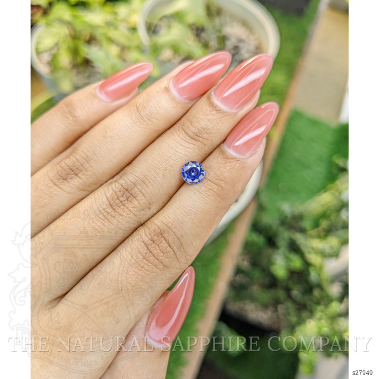 1.17 Ct. Blue Sapphire from Ceylon (Sri Lanka)