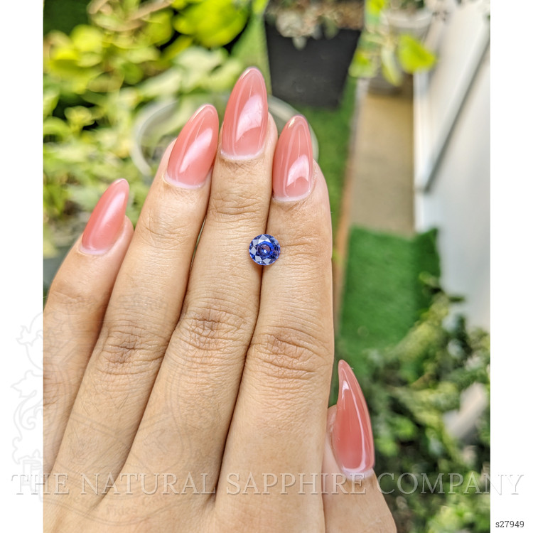 1.17 Ct. Blue Sapphire from Ceylon (Sri Lanka)