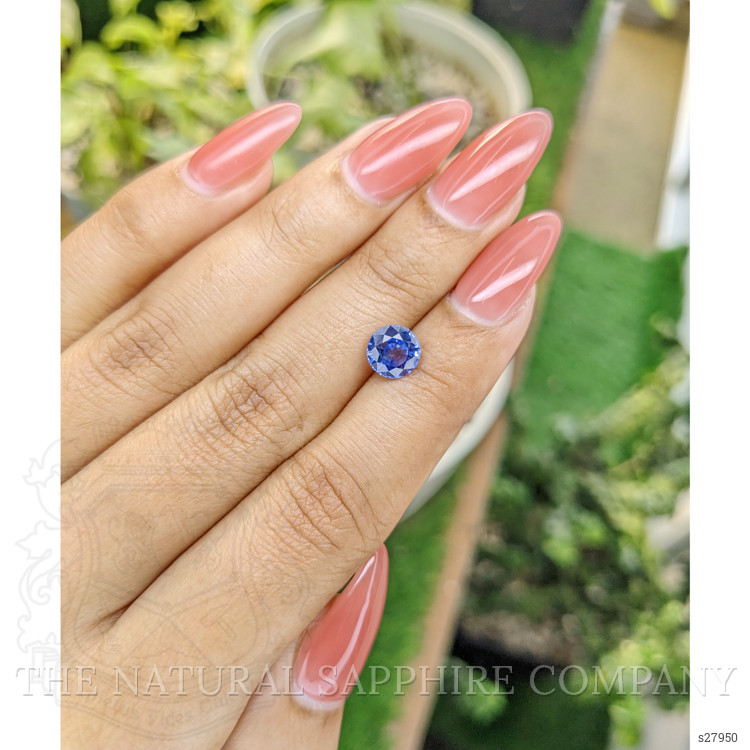 1.81 Ct. Blue Sapphire from Ceylon (Sri Lanka)