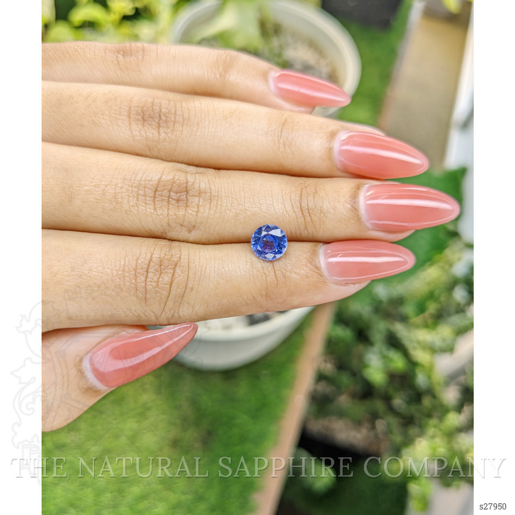 1.81 Ct. Blue Sapphire from Ceylon (Sri Lanka)