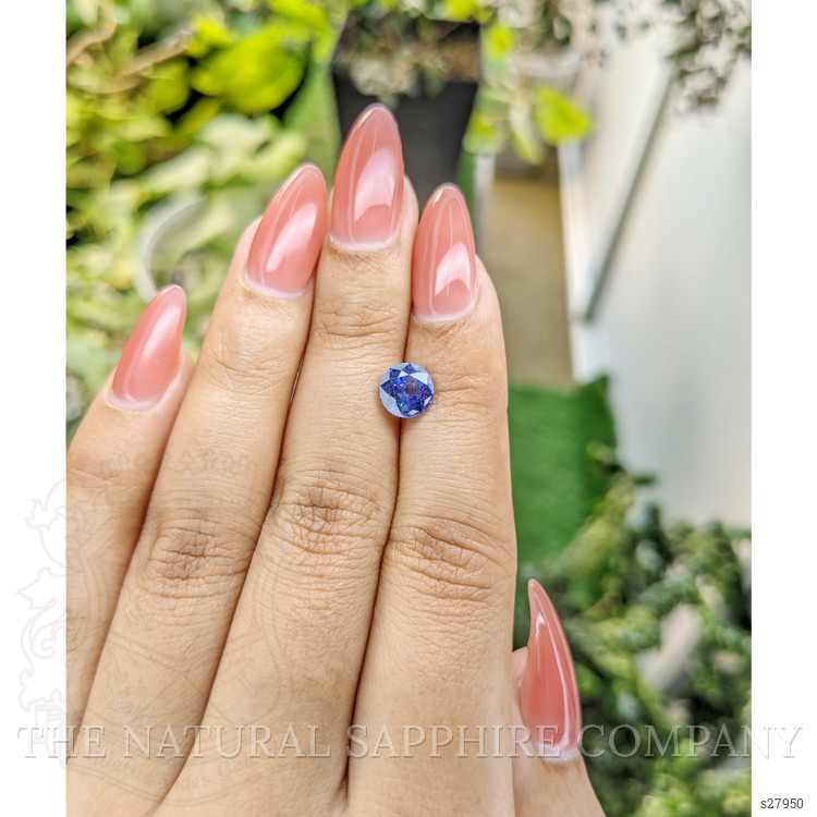 1.81 Ct. Blue Sapphire from Ceylon (Sri Lanka)