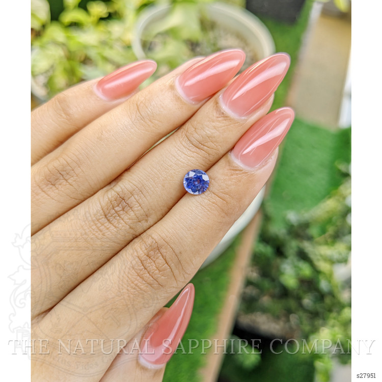 1.14 Ct. Blue Sapphire from Ceylon (Sri Lanka)