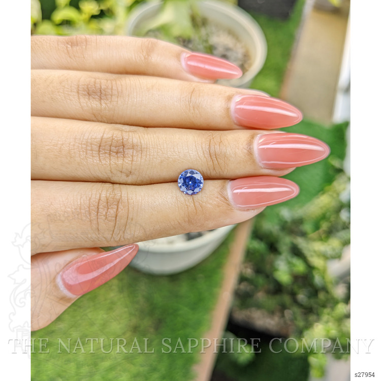 1.27 Ct. Blue Sapphire from Ceylon (Sri Lanka)