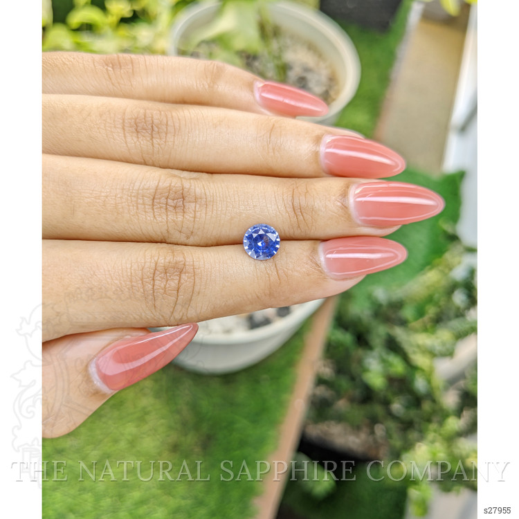 1.60 Ct. Blue Sapphire from Ceylon (Sri Lanka)