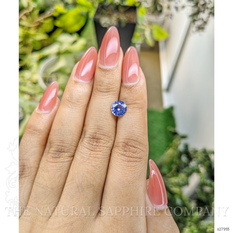 1.60 Ct. Blue Sapphire from Ceylon (Sri Lanka)
