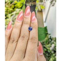 1.24 Ct. Blue Sapphire from Ceylon (Sri Lanka) Life Style