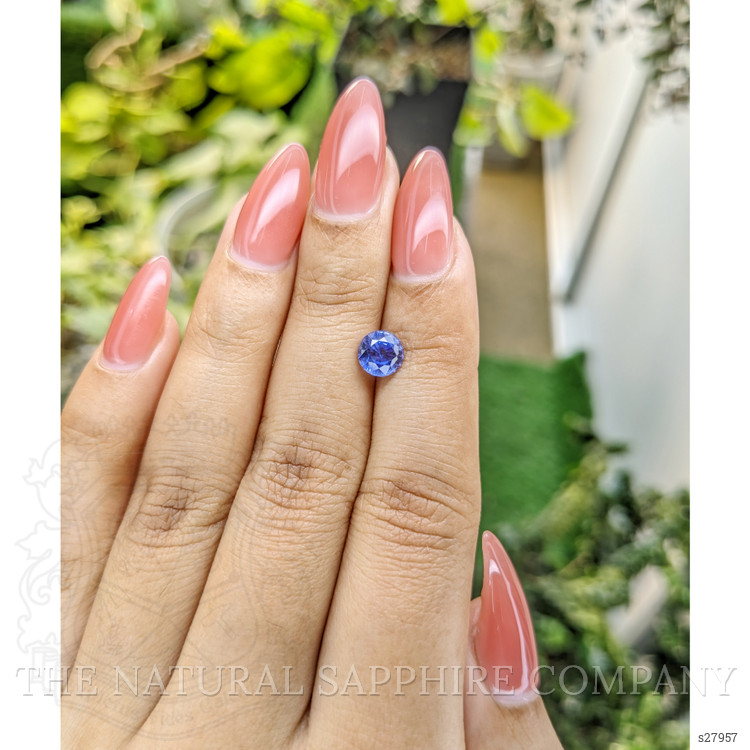 1.43 Ct. Blue Sapphire from Ceylon (Sri Lanka)