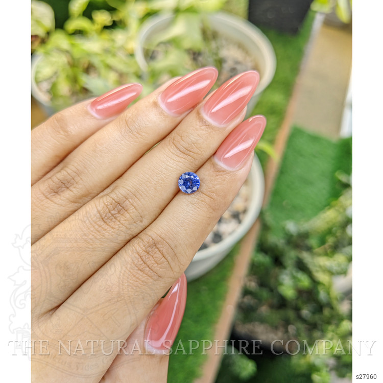 1.25 Ct. Blue Sapphire from Ceylon (Sri Lanka)