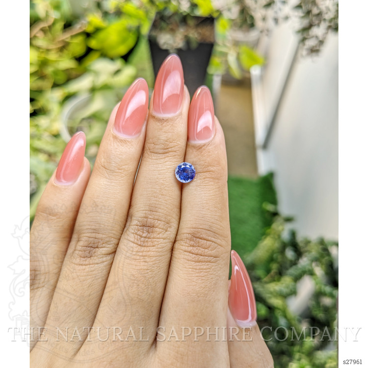 1.26 Ct. Blue Sapphire from Ceylon (Sri Lanka)