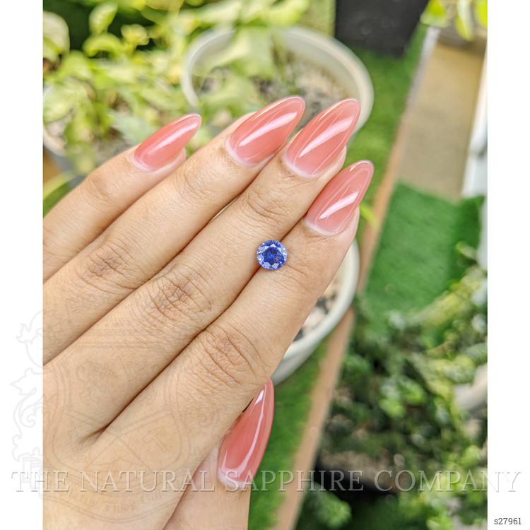 1.26 Ct. Blue Sapphire from Ceylon (Sri Lanka)