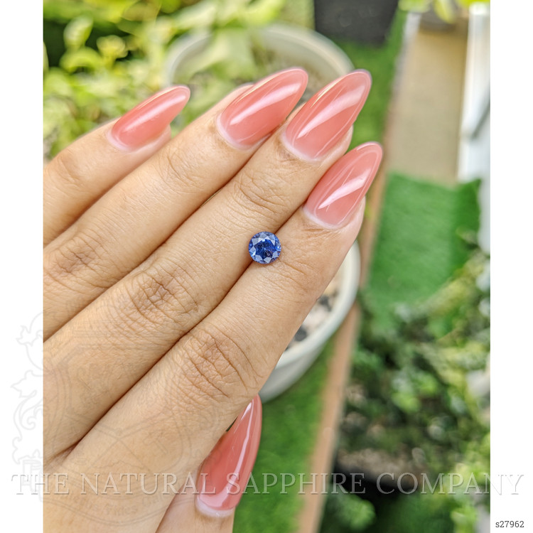 1.21 Ct. Blue Sapphire from Ceylon (Sri Lanka)