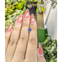 1.08 Ct. Blue Sapphire from Ceylon (Sri Lanka) Life Style