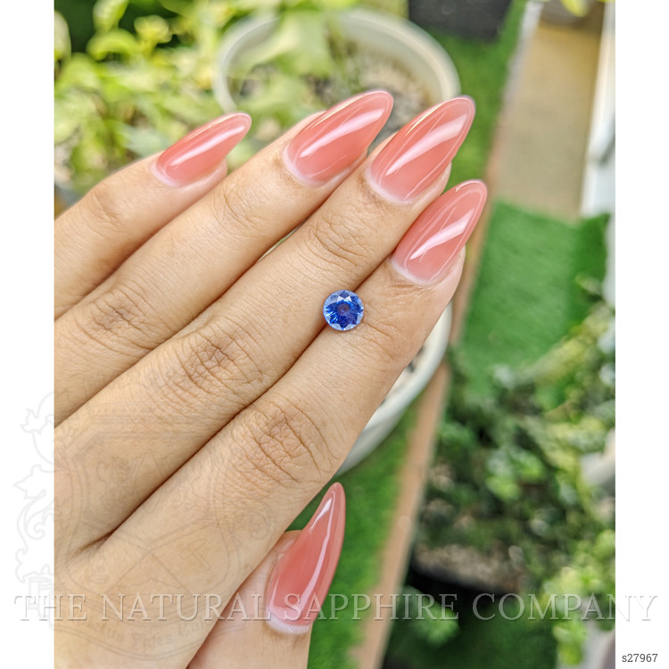 1.14 Ct. Blue Sapphire from Ceylon (Sri Lanka)